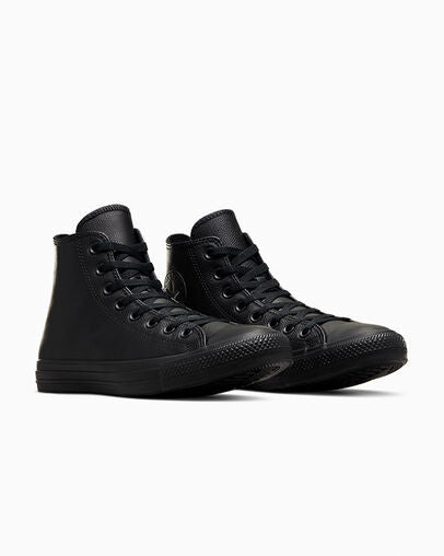 Converse Chuck Taylor All Star Leather — Triple Black