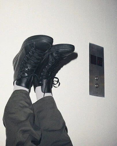 Converse Chuck Taylor All Star Leather — Triple Black