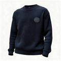 Karl Lagerfeld Rib Knit Sweater — Black