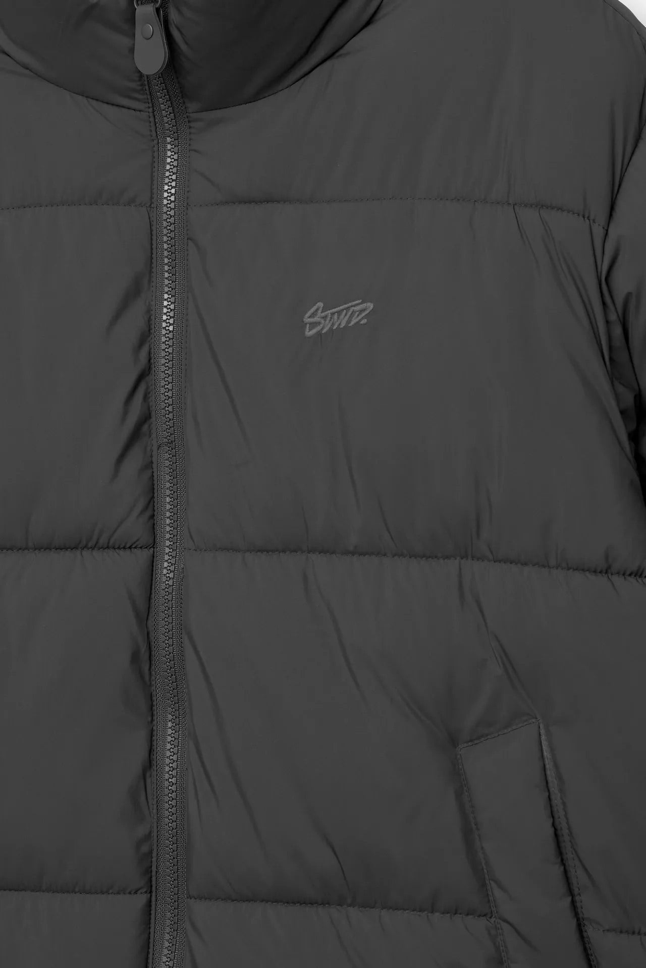 Stüssy Black Puffer Jacket