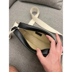 Jacquemus Leather Shoulder Bag — Black