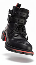 Christian Louboutin Our Fight Combat Boot — Black