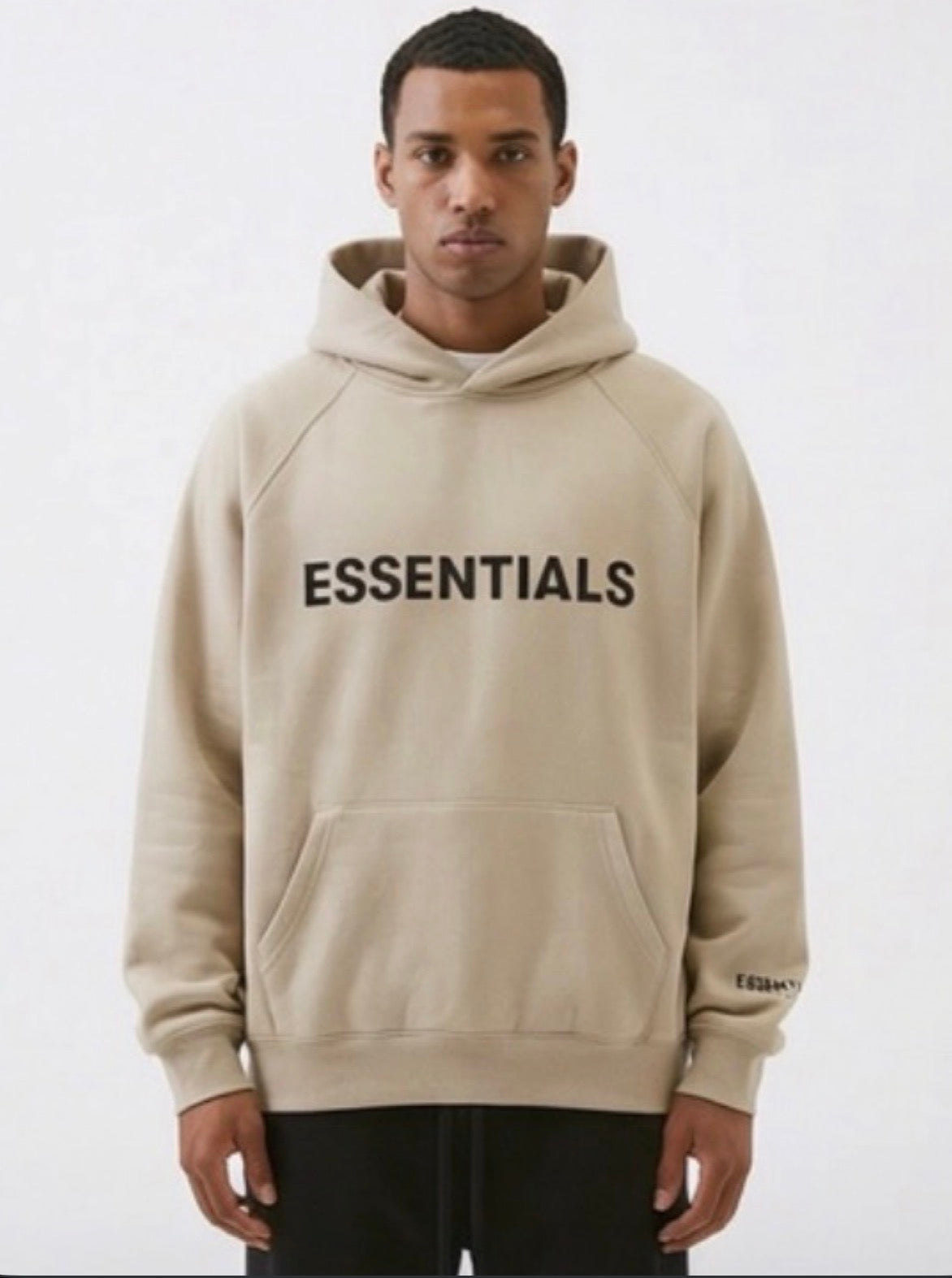 Essentials Hoodie Bege