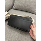 Jacquemus Leather Shoulder Bag — Black