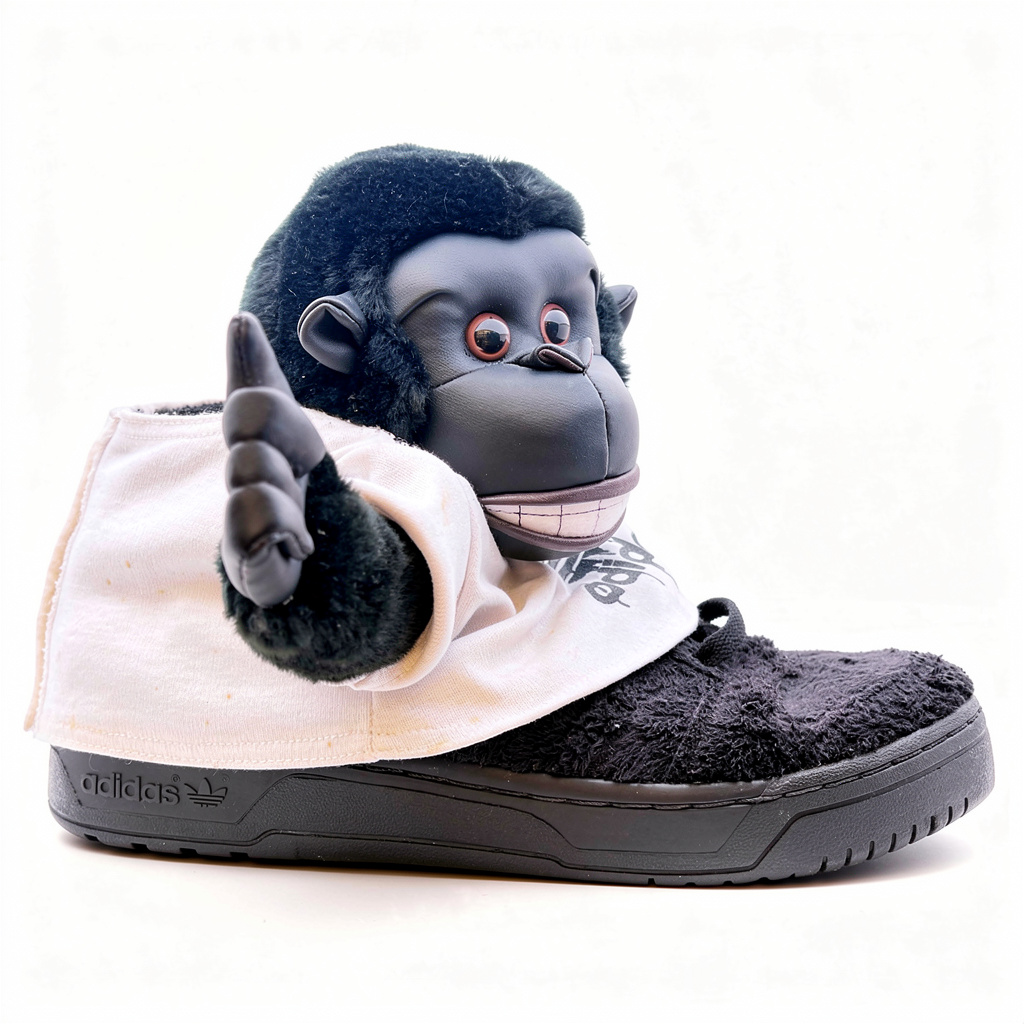 Jeremy Scott x Adidas Gorilla Angel