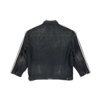 Balenciaga x adidas Oversized Denim Jacket Black