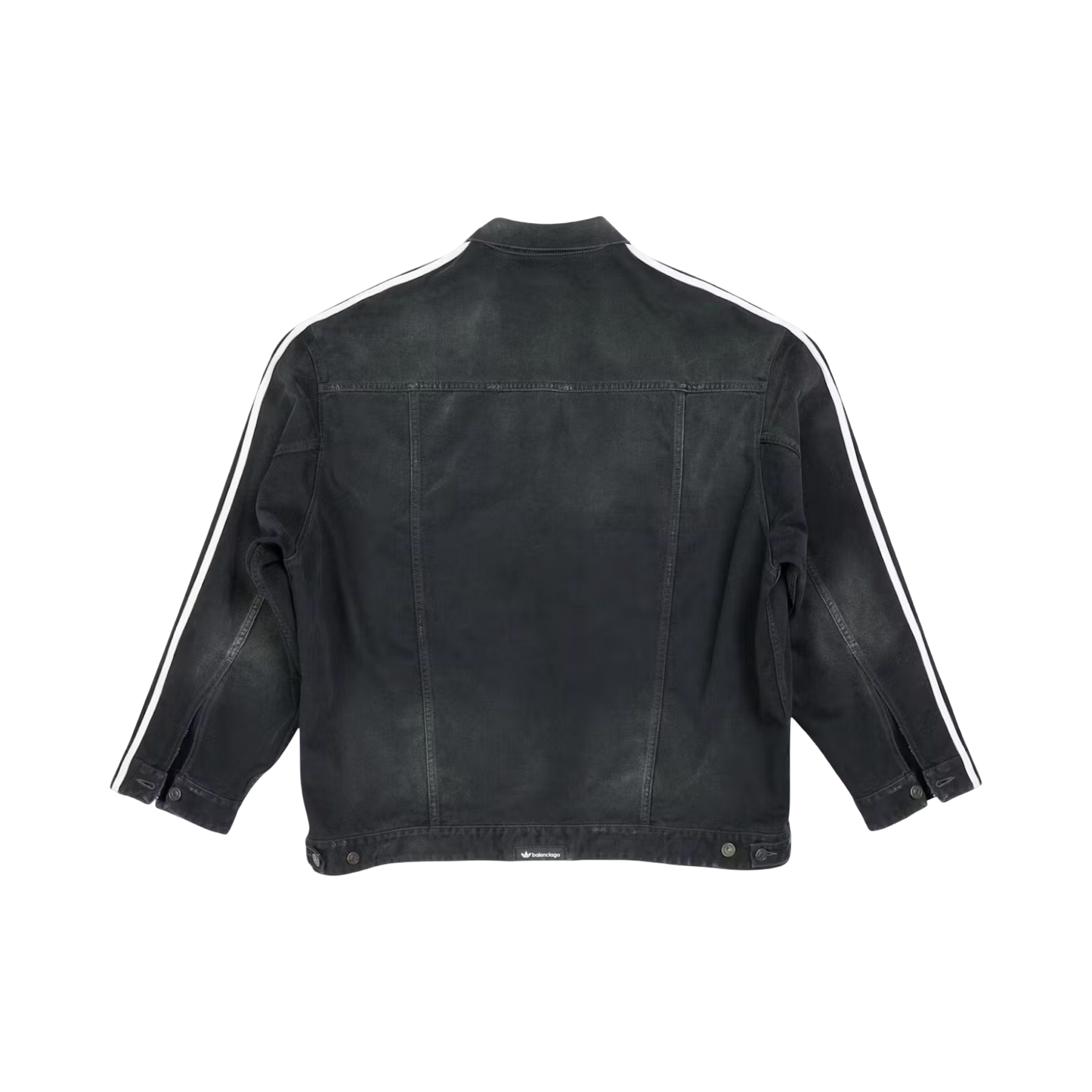 Balenciaga x adidas Oversized Denim Jacket Black