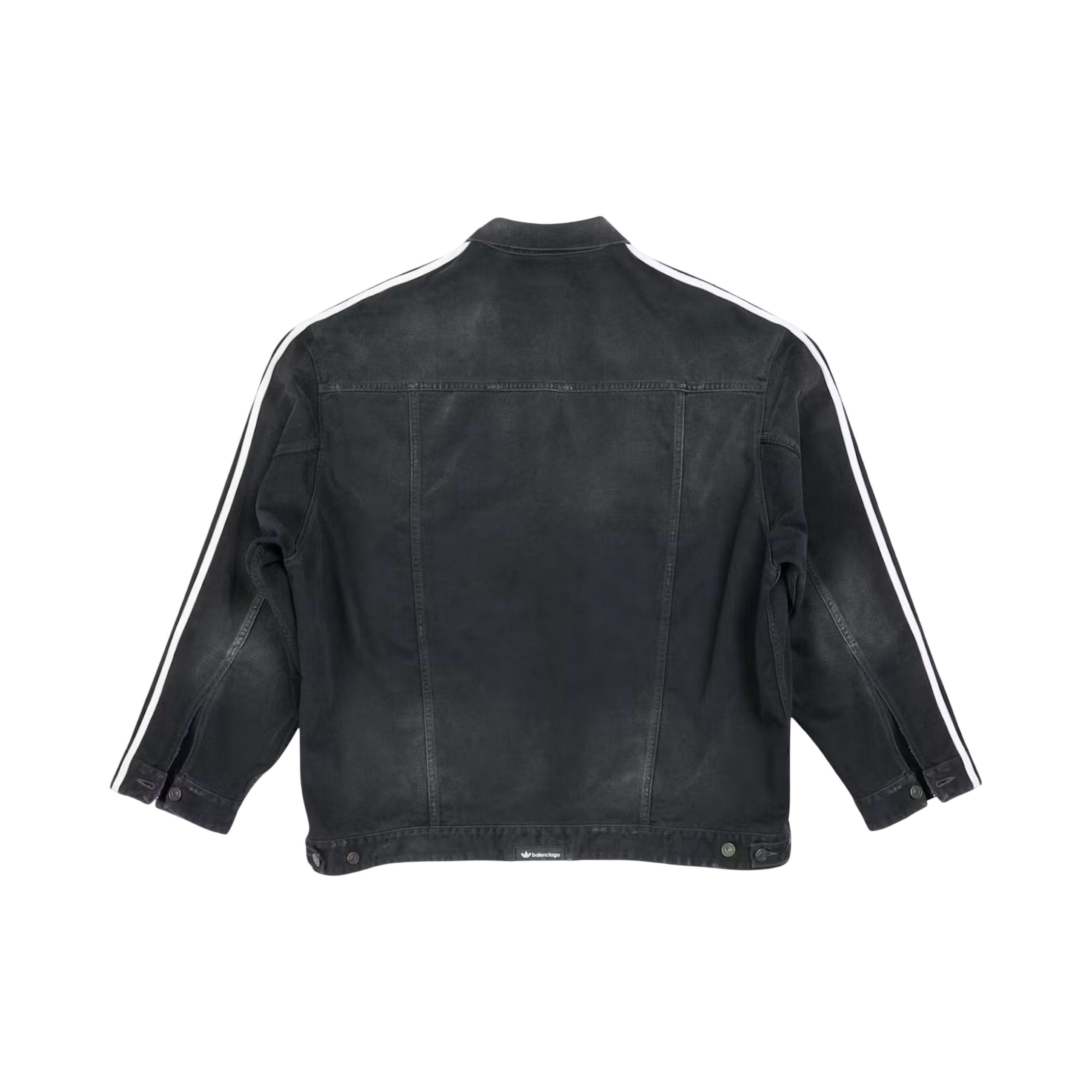 Balenciaga x adidas Oversized Denim Jacket Black