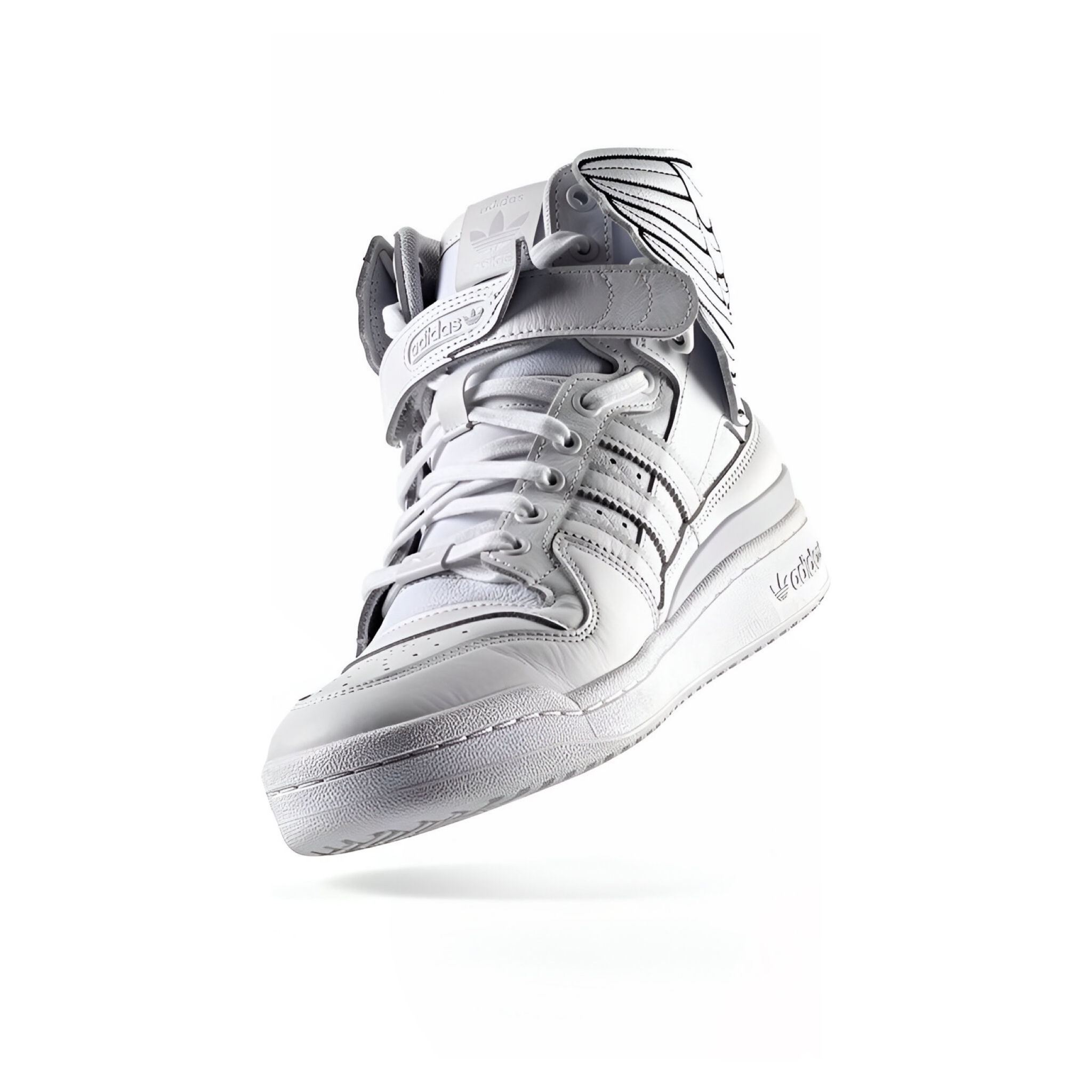 Adidas High Top Classic — White