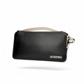 Jacquemus Leather Shoulder Bag — Black