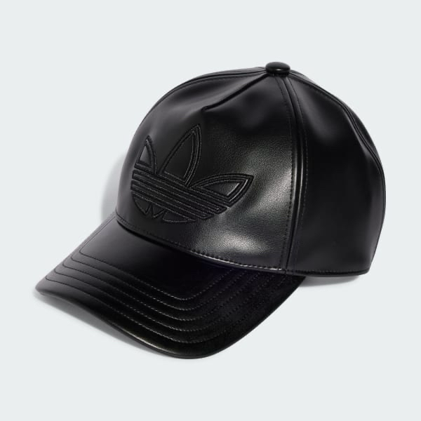 Adidas Leather Cap – Black