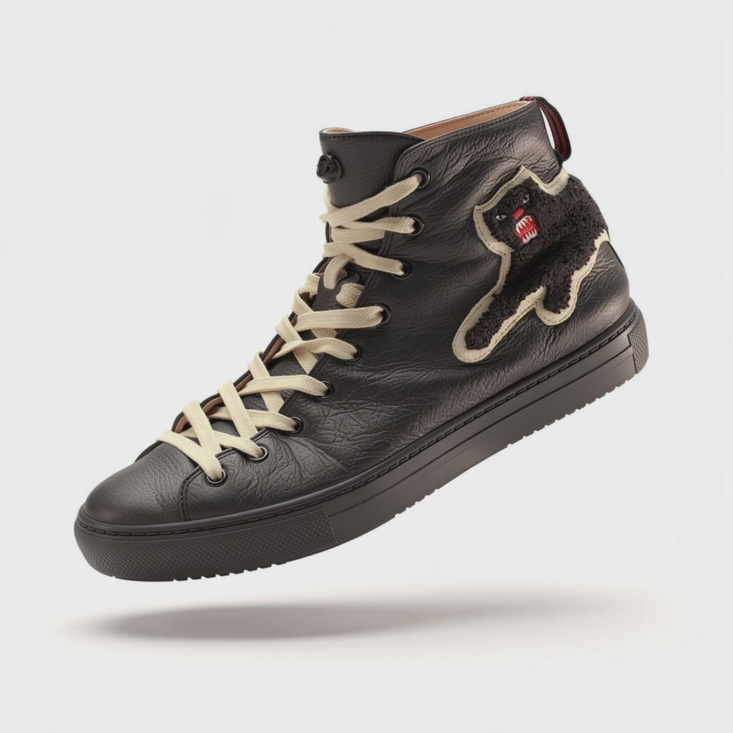 Gucci High-Top 'Panther' Preto